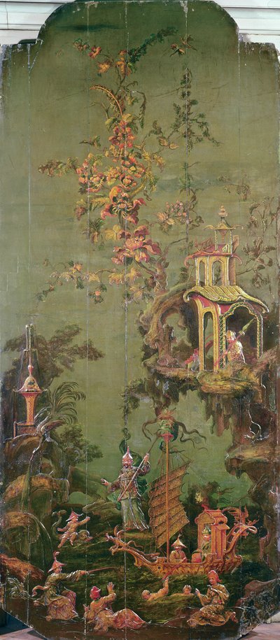 Water, from a Series of Panels Depicting the Four Elements, c.1730 by French School